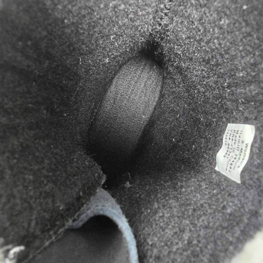 LL Bean Snow Boot Lace-Up Womens 8 Black Insulated Waterproof 284882 ONBJ1 04080